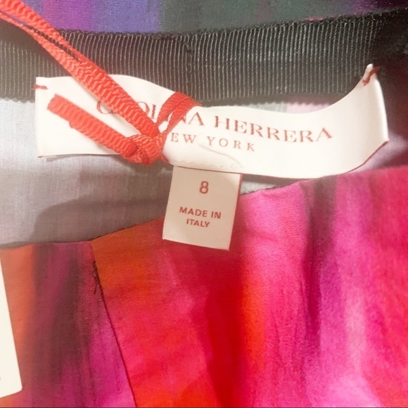 Carolina Herrera Women’s Floral Abstract Pencil Skirt - Picture 9 of 10